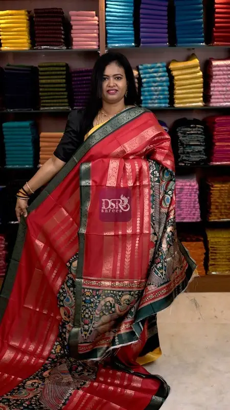 Digital Print Dola Crepe Saree