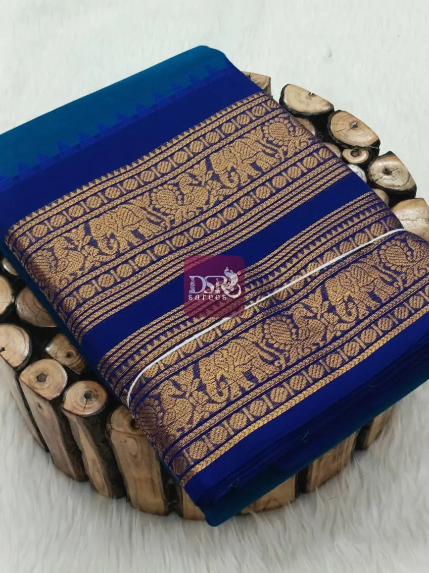 80's Count Chettinadu Sarees W/B