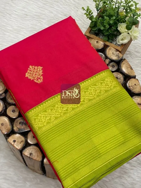 Premium Kanchi Korvai Border Saree- vol3