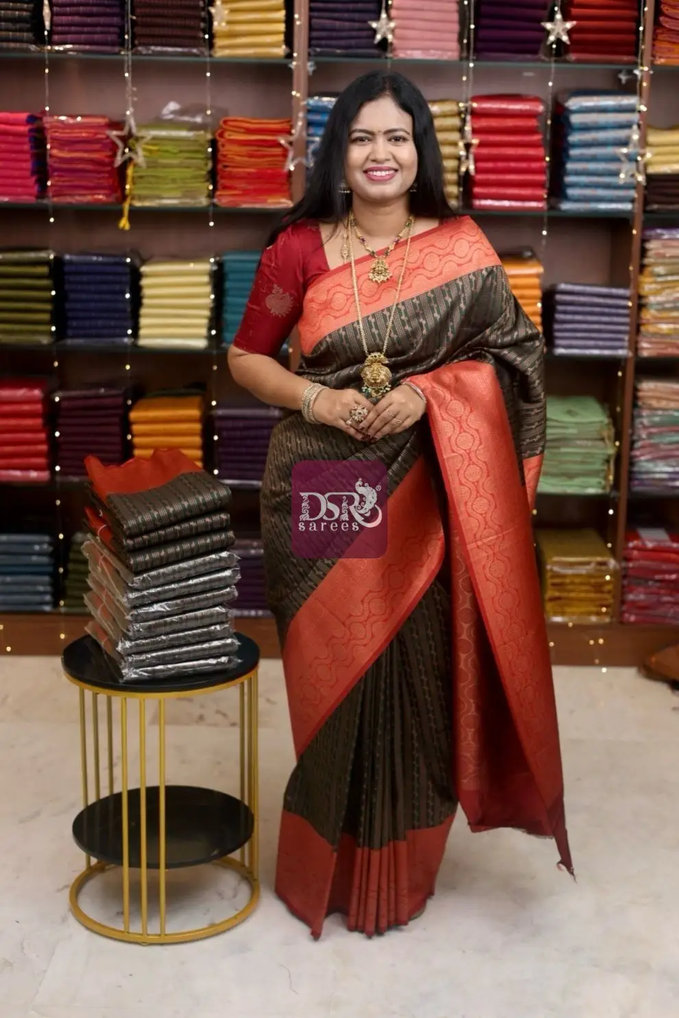 Semi Bridal Sarees - vol2