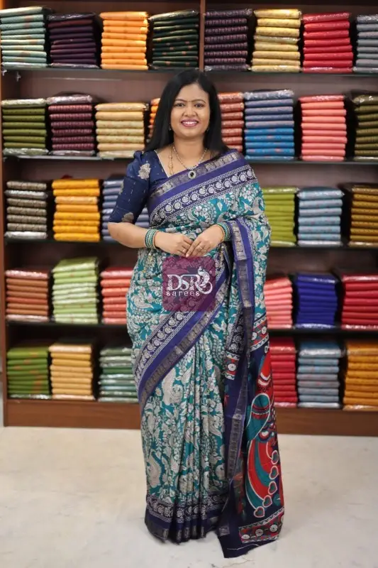 Viscose Reyon Cotton Saree