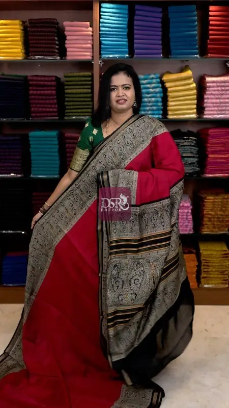 Ajrak Silk