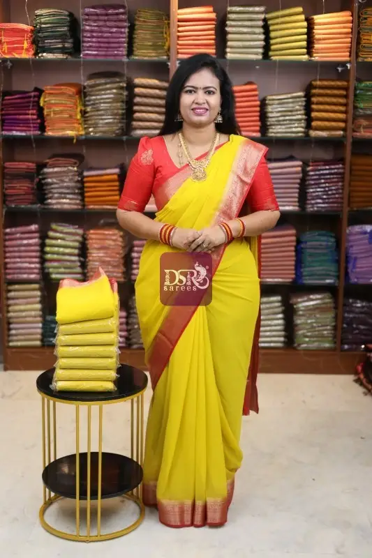 Premium Mysore georgette Sarees