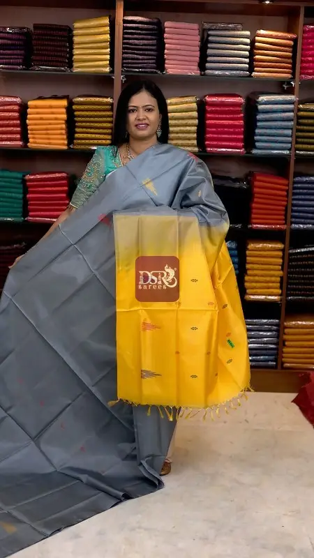 Banana Pith Fibre Saree