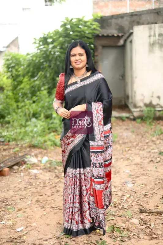 Mirror Modal Satins Silks Sarees