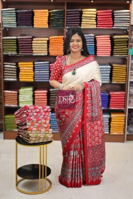 Modal Satin Silk Sarees