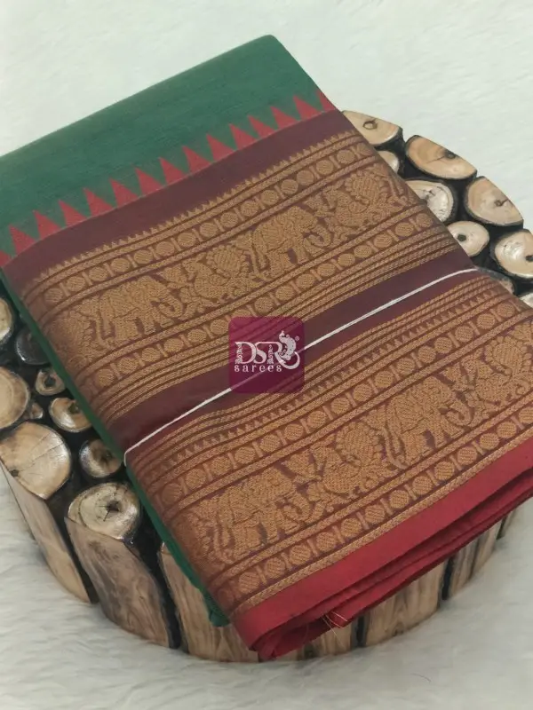 80's Count Chettinadu Sarees W/B