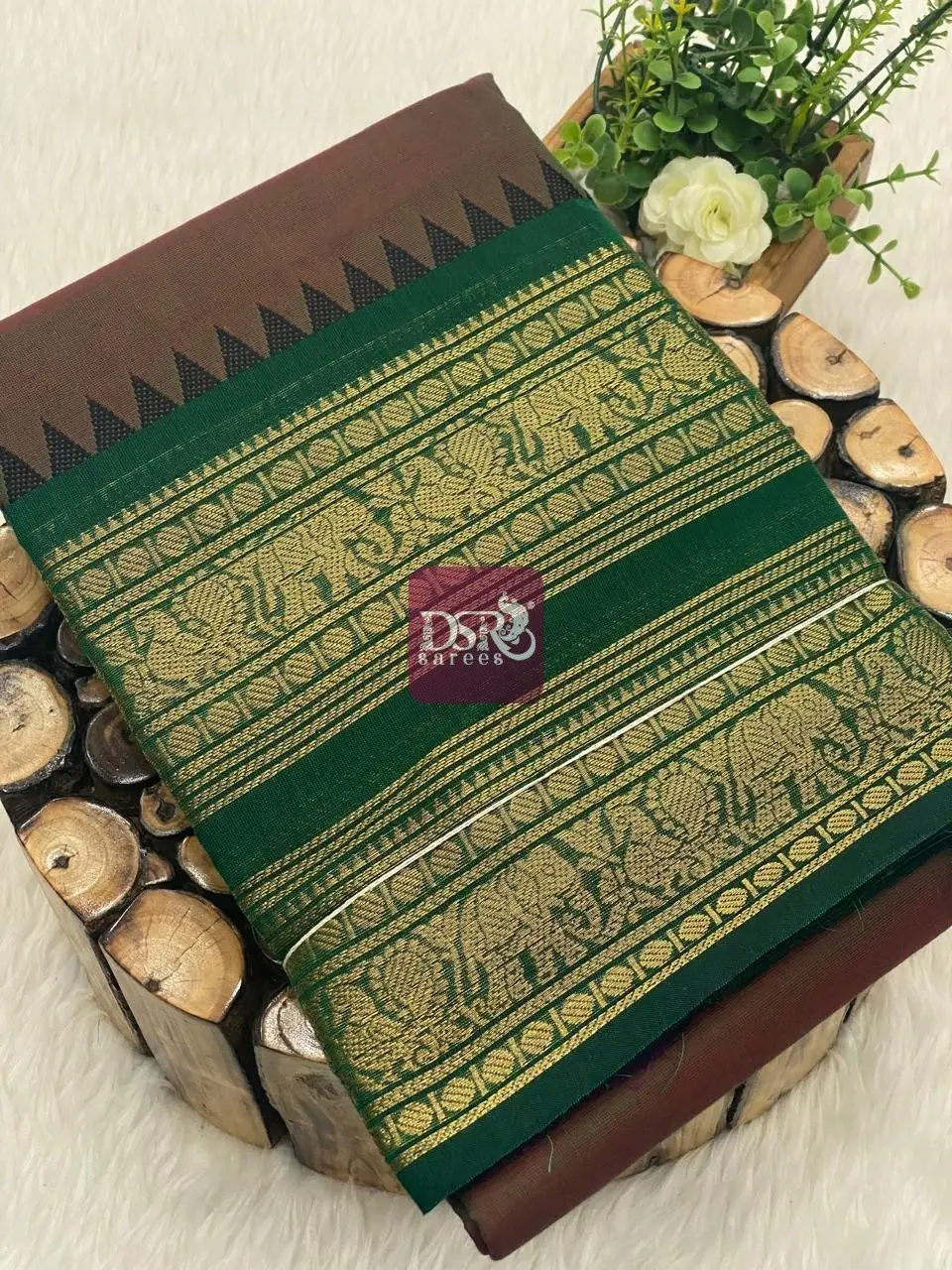 Chettinadu Cotton Sarees W/B