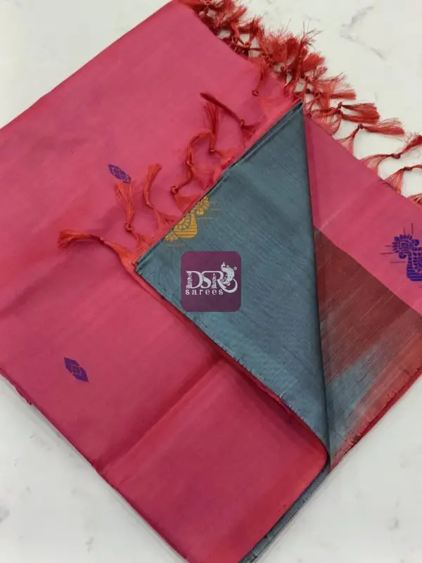 Banana Pith Fibre Saree