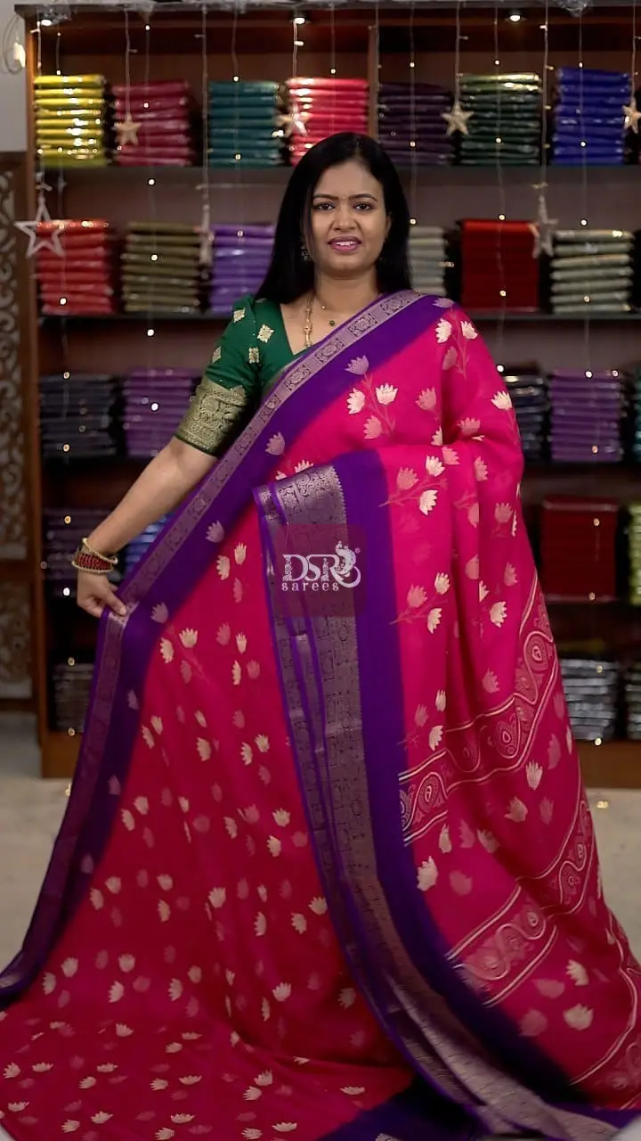 Georgette Dola Saree