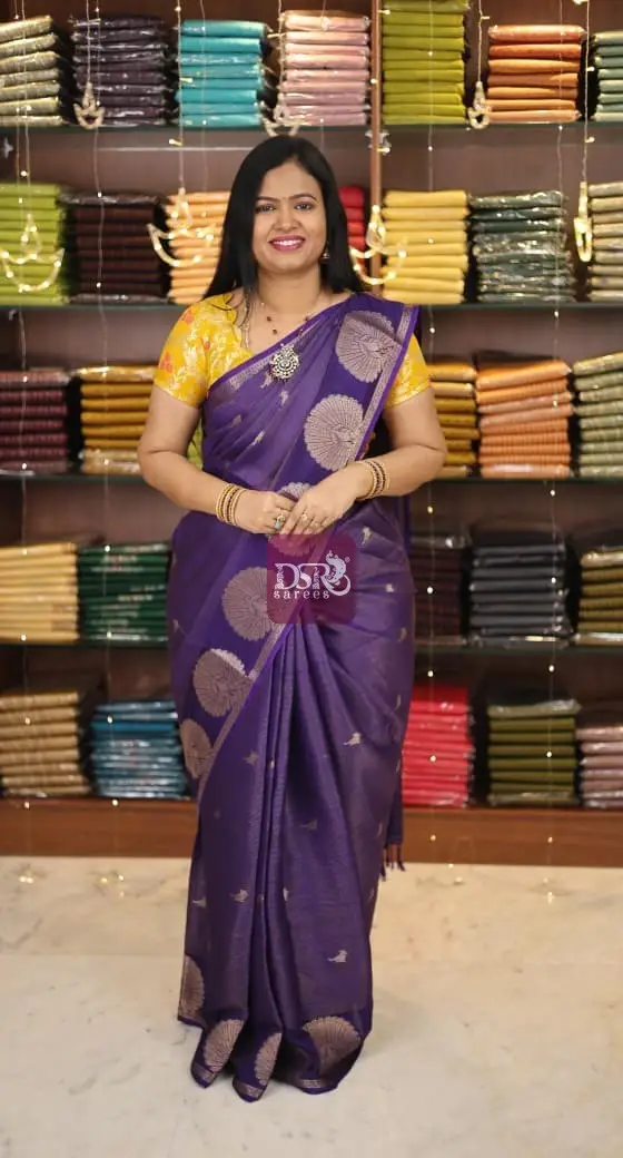 Semi Mysore Georgette Saree