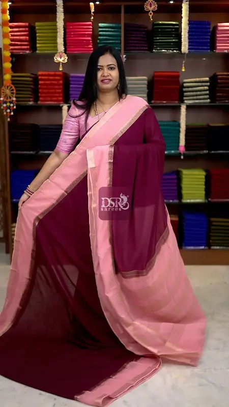 Mysore georgette Sarees - vol1