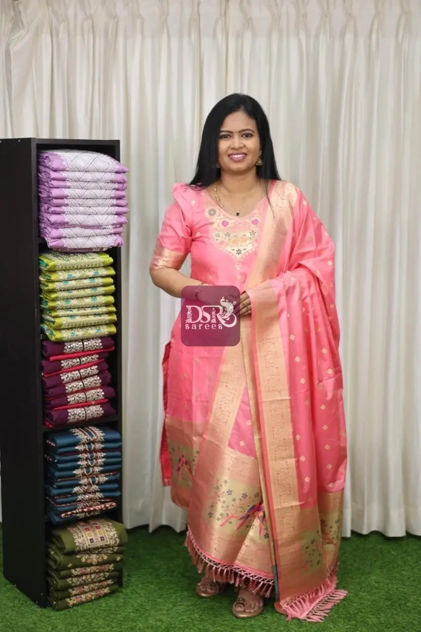 Paithani Silk Suit