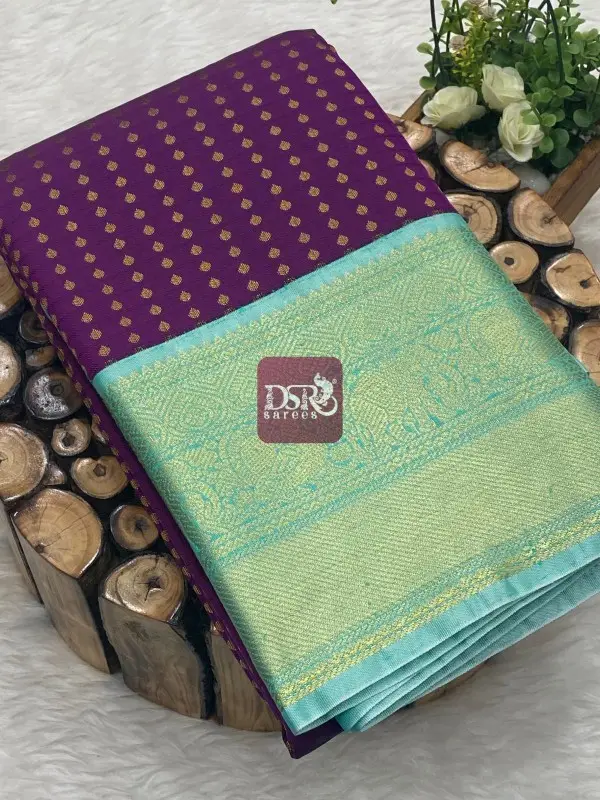 1000 Butta Korvai Border Saree