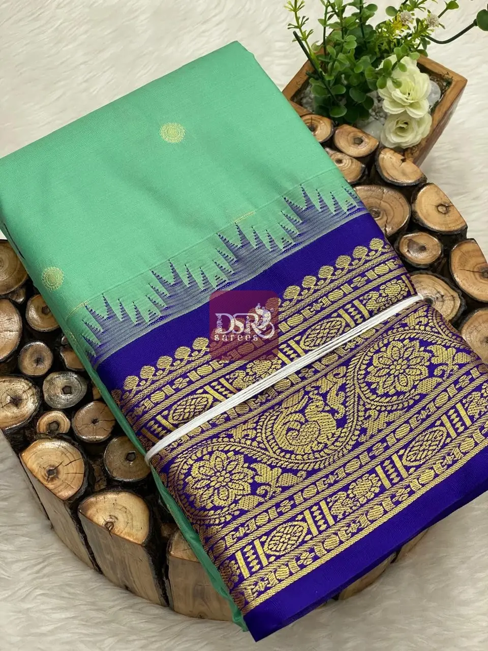 Semi Gadwal Border Sarees - Vol 1