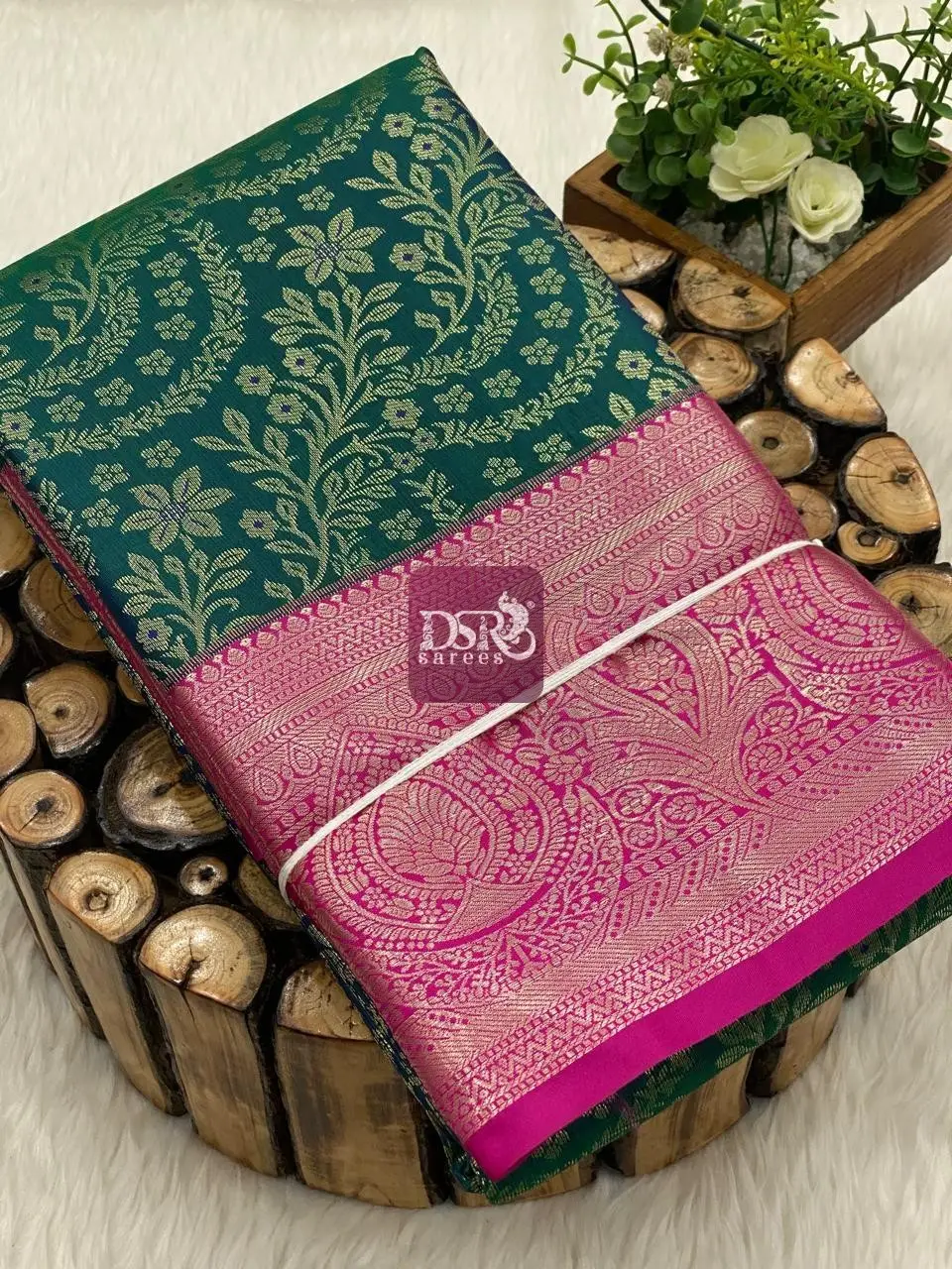 Tissue Brocade Silk Sarees