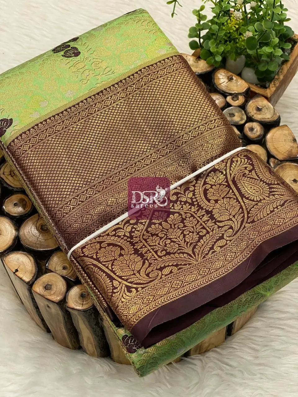 Meena Kari Tissue Bridal Sarees - vol1