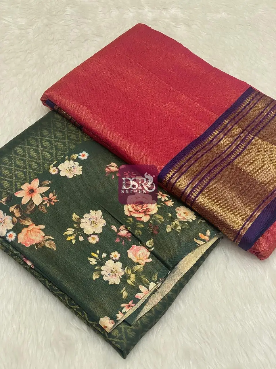 Gaji Silk + Brocade Silk