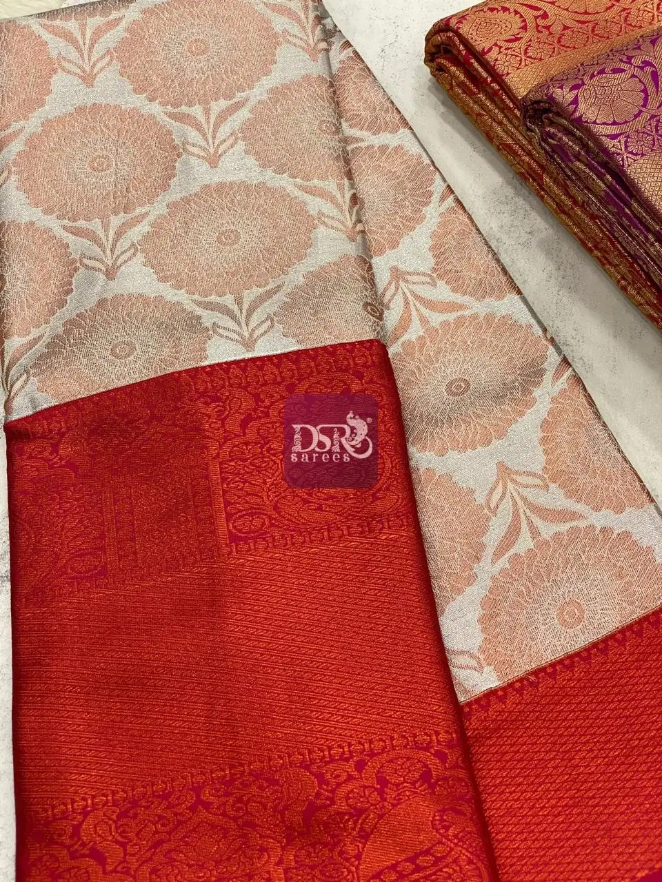 Semi Bridal Silk Sarees