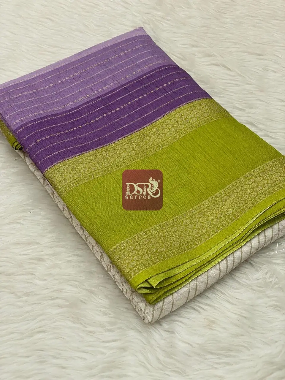 Semi Mysore Georgette Saree