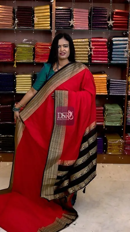 Viscose Crepe Silk Sarees