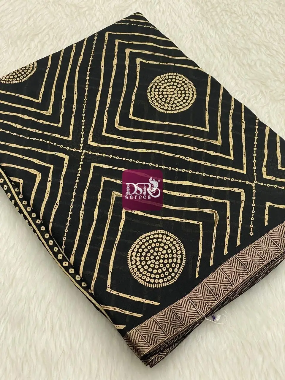 Viscose Chiffon Sarees