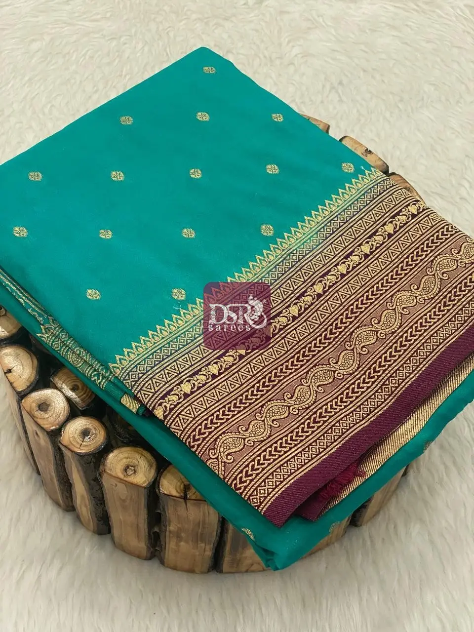 Viscose Crepe Silk Sarees