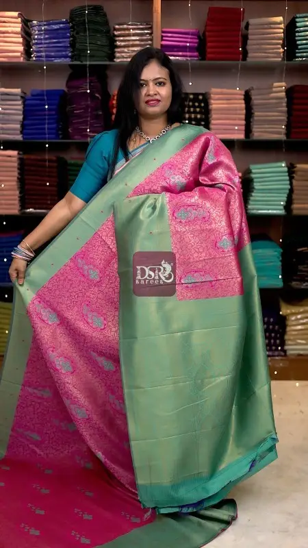 Kanchi Bridal Tissue Saree