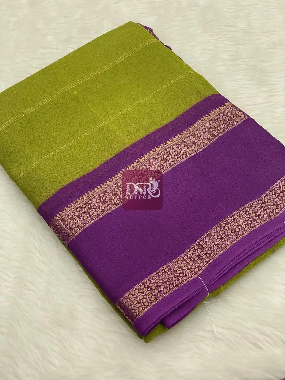 Viscose Chiffon Saree - vol9