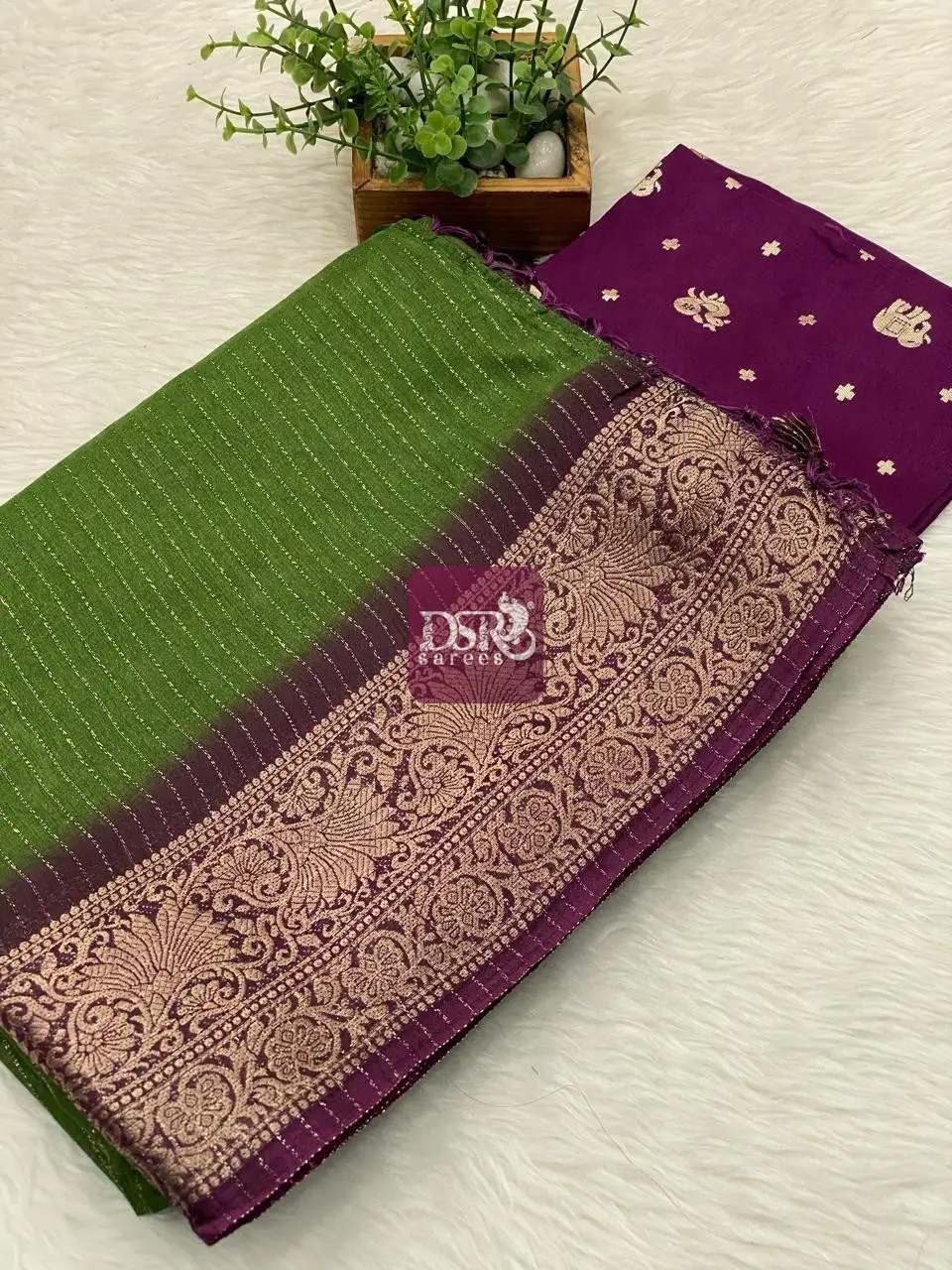 Semi Mysore Georgette Saree