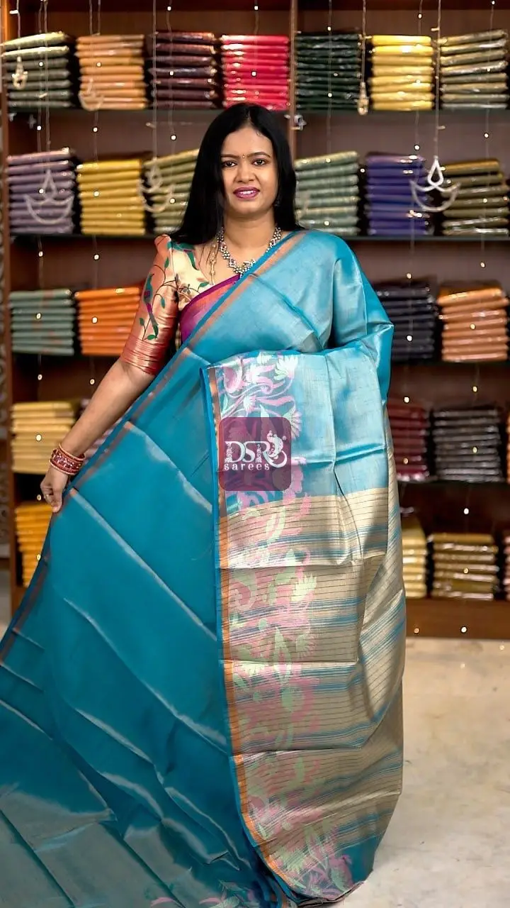 Linen Tissue Saree