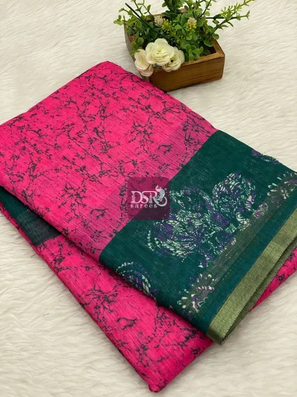 Chanderi Sico Sarees