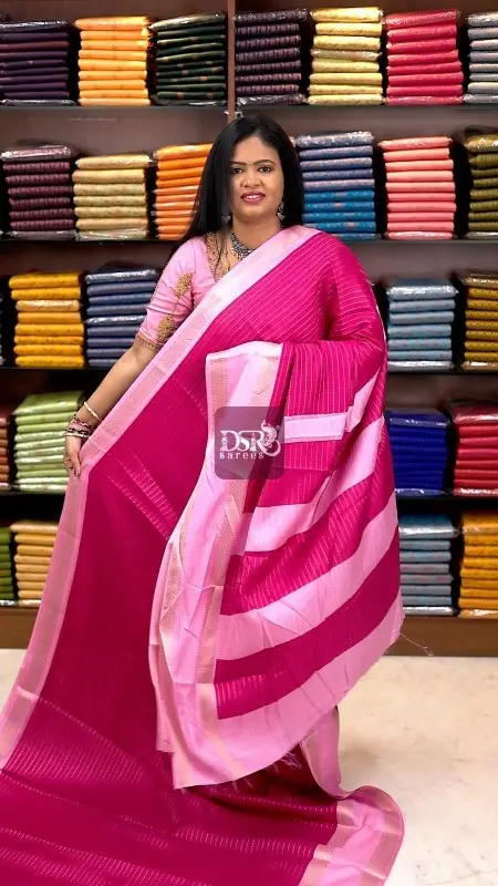 Semi Mysore Dola Crepe Saree