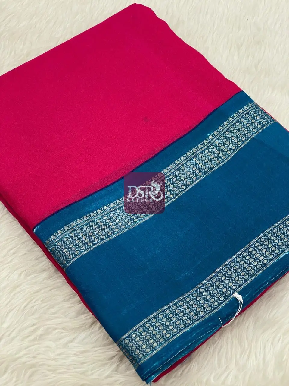 Viscose Chiffon Sarees - vol1