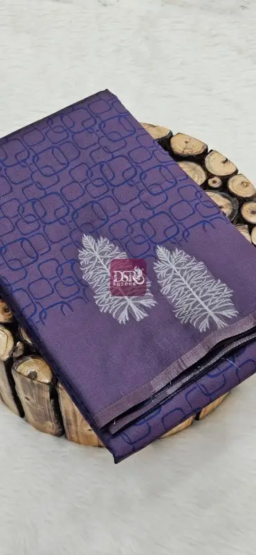 Silver Zari Soft Silk Sarees - vol1