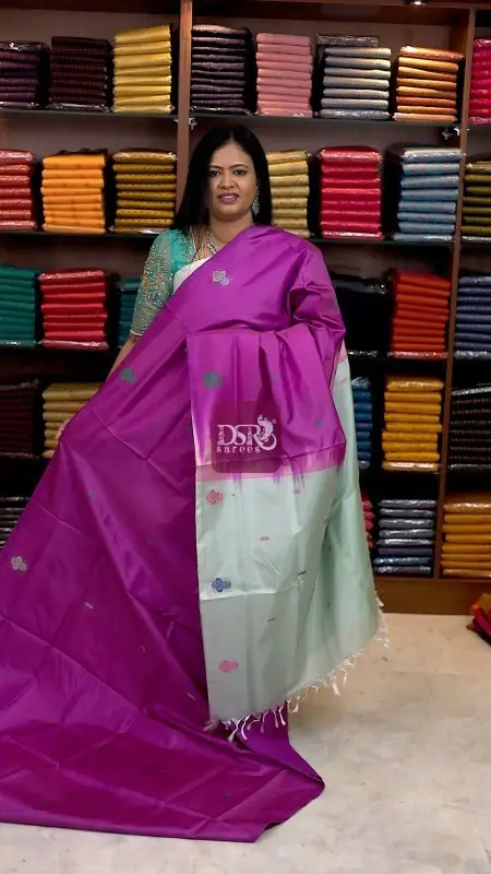 Banana Pith Fibre Saree
