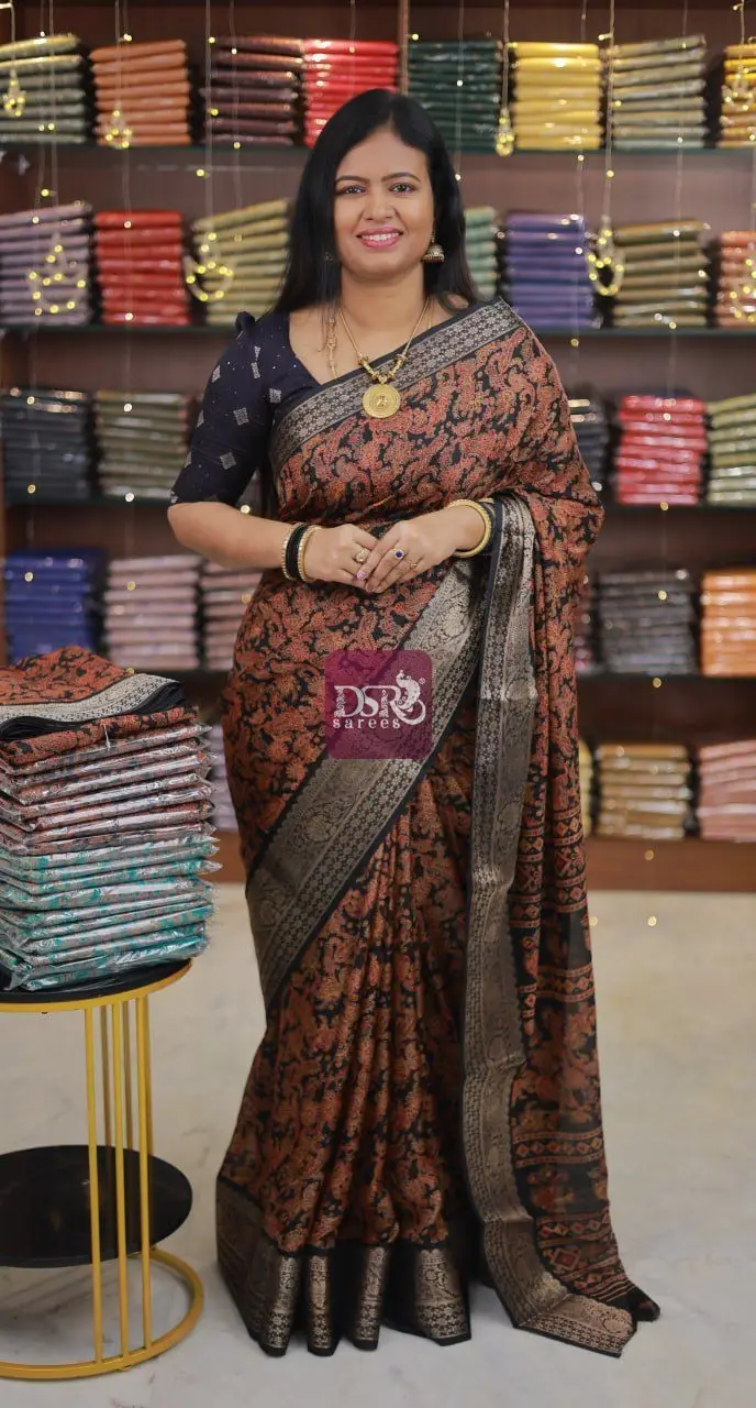 Georgette Dola Saree