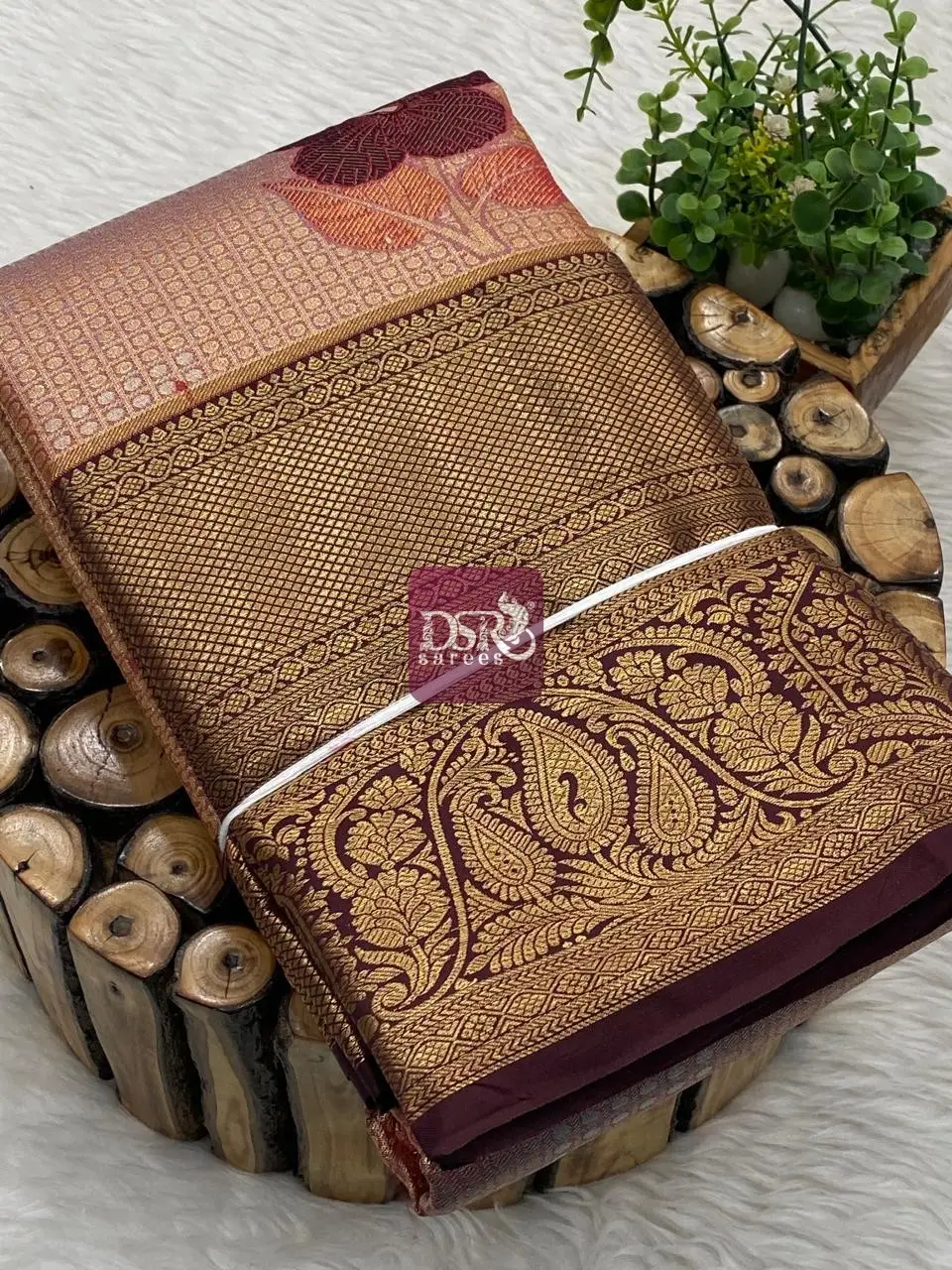 Meena Kari Tissue Bridal Sarees - vol1