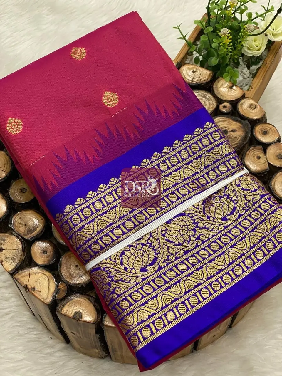 Semi Gadwal Border Sarees - Vol 1