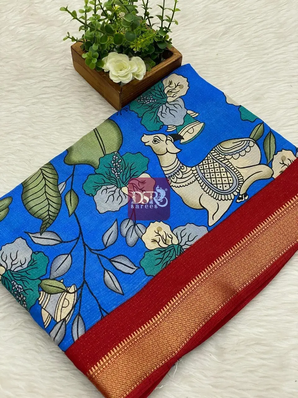 Georgette Tissue Silk Saree