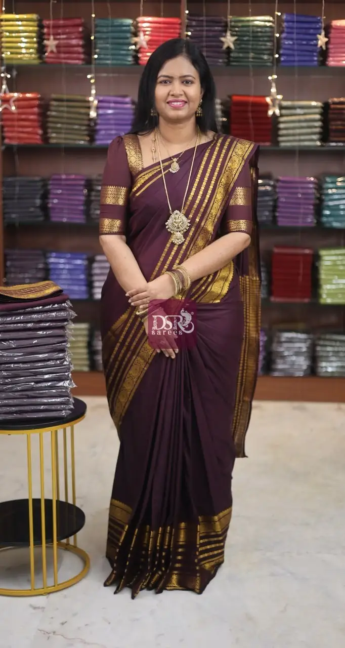 Semi Mysore Crepe silk