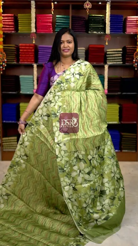 Viscose Chanderi Sarees