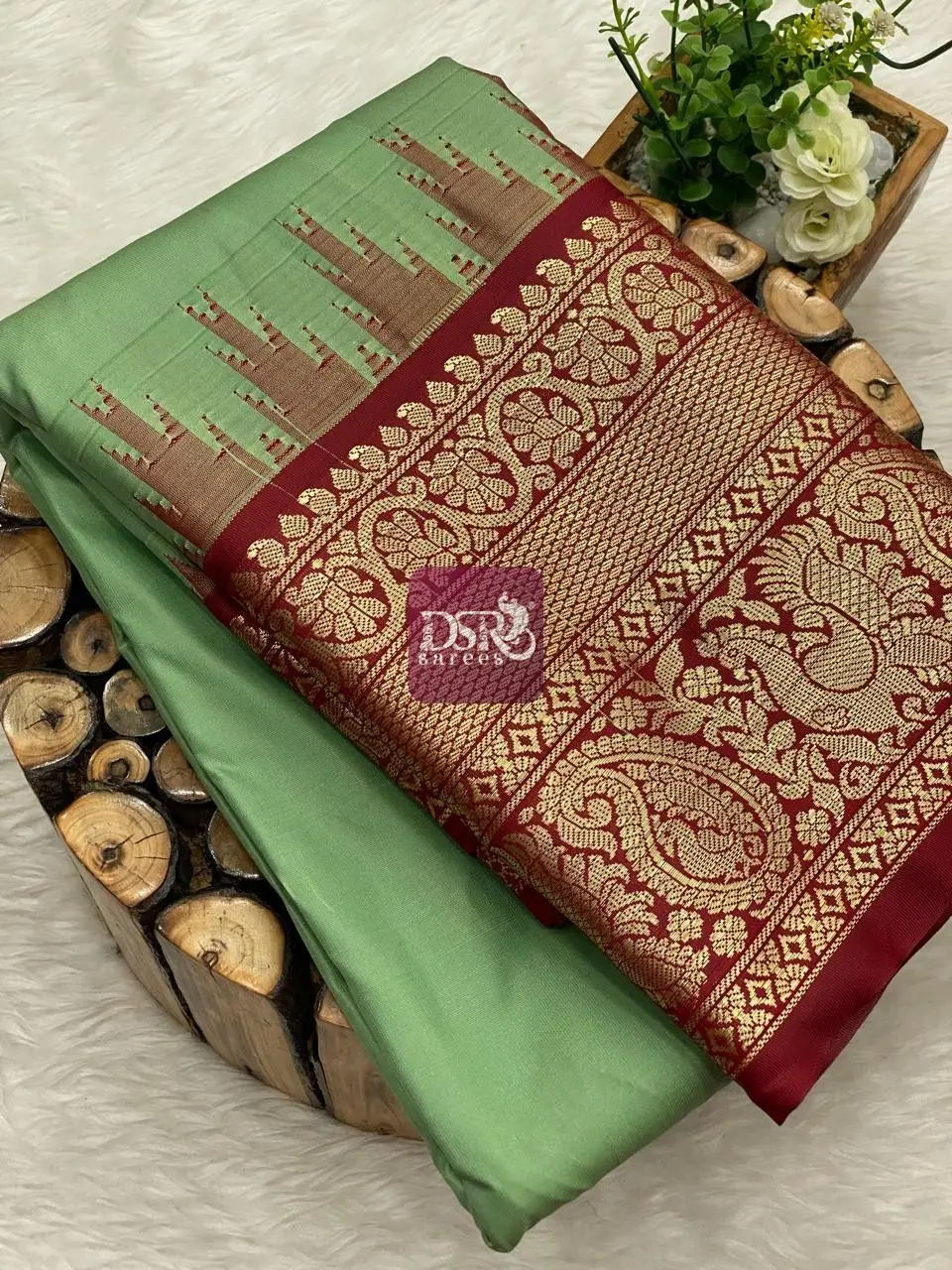 Semi Gadwal Border Sarees - Vol 1