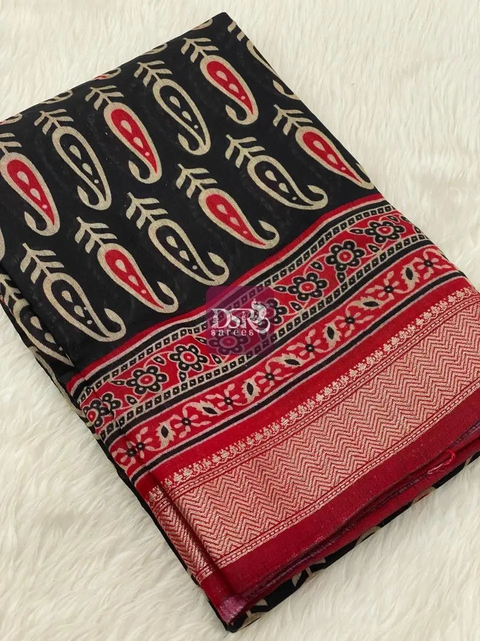 Ajrak Silk