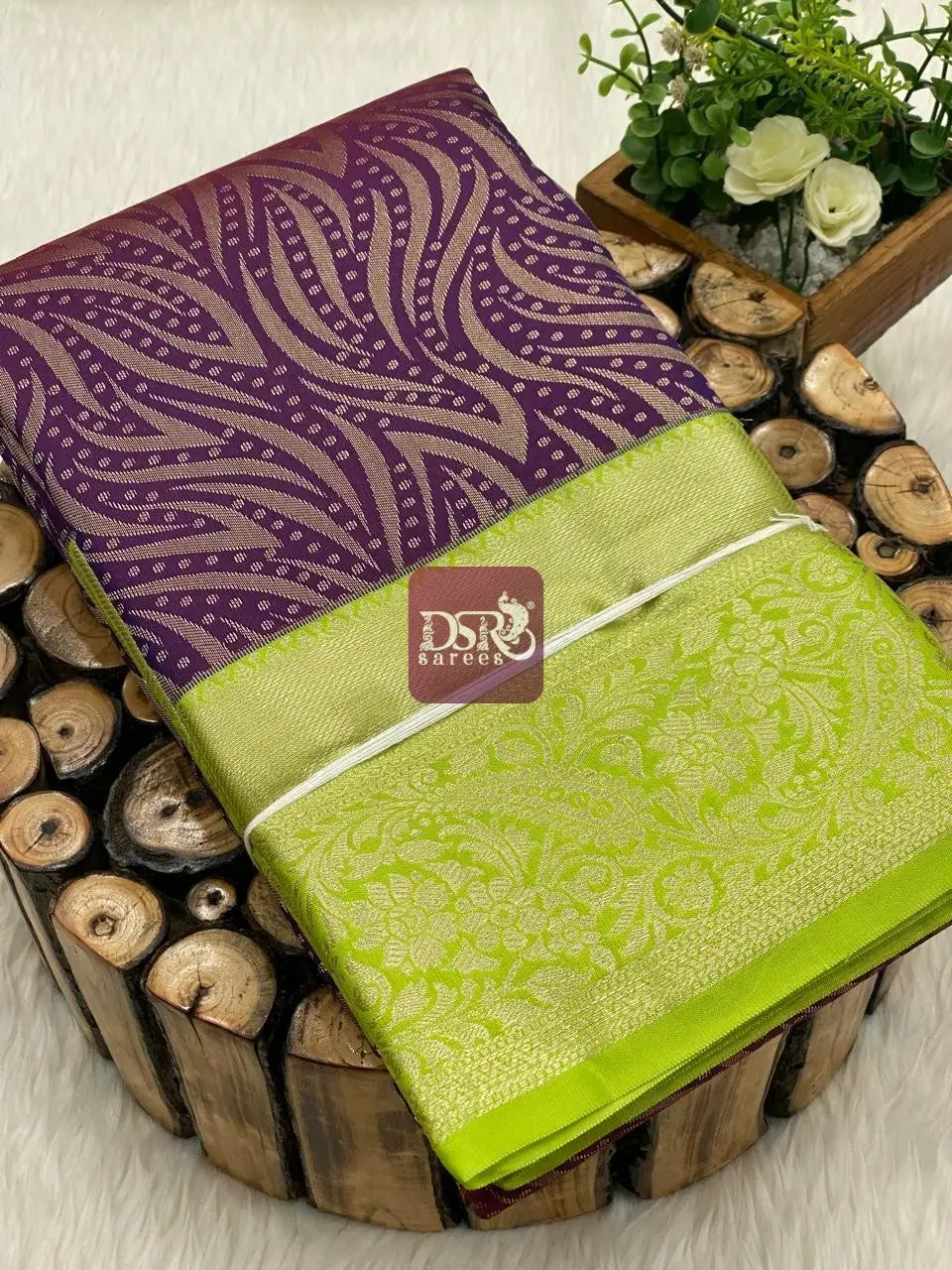 Tissue Brocade Silk Sarees