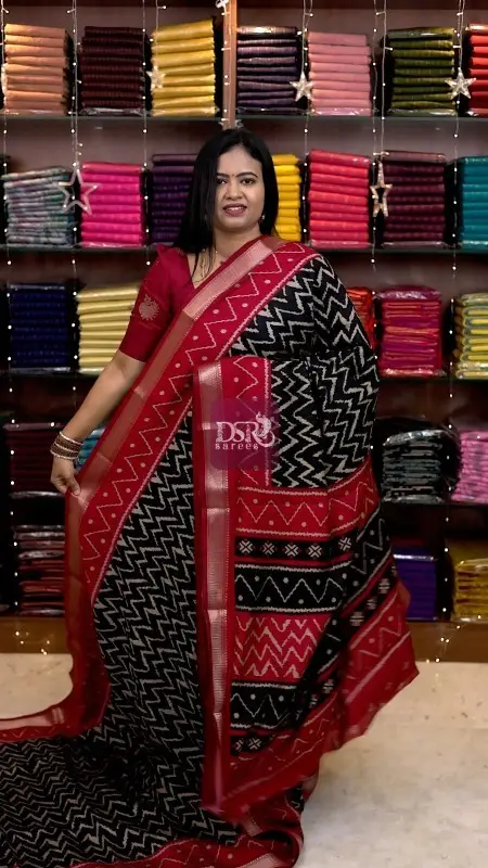 Ajrak Silk