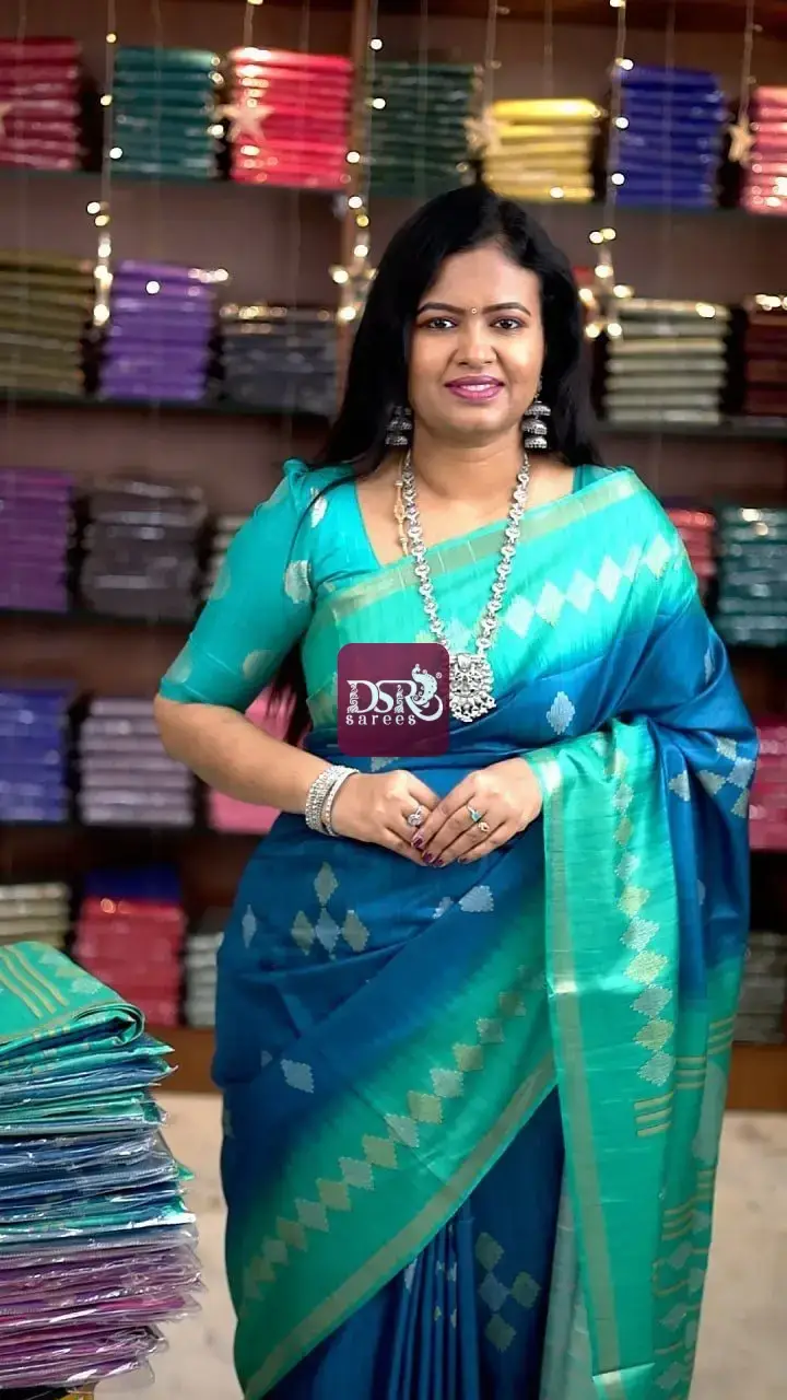 Semi Tussar Jute Silk Sarees