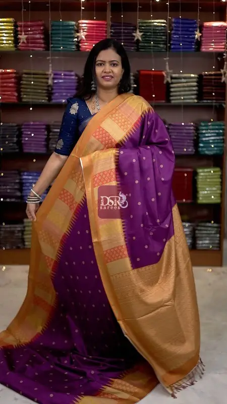 Semi Tussar Jute Silk Sarees