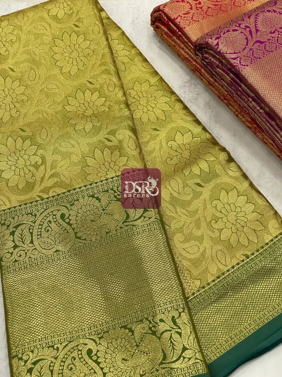 Semi Bridal Silk Sarees