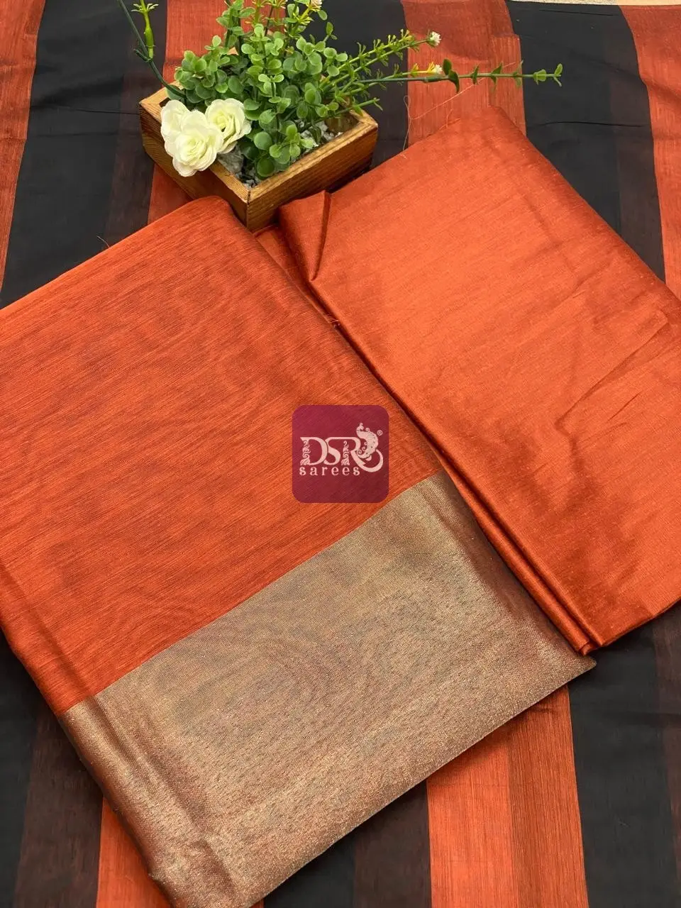 Raw Silk Salwar Suit Set with Dupatta